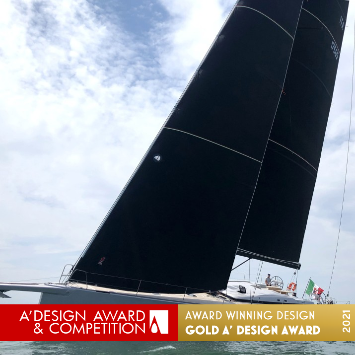 Scuderia 65 High Performance Sailing Yacht by Harry Miesbauer Golden Yacht and Marine Vessels Design Award Winner 2021 