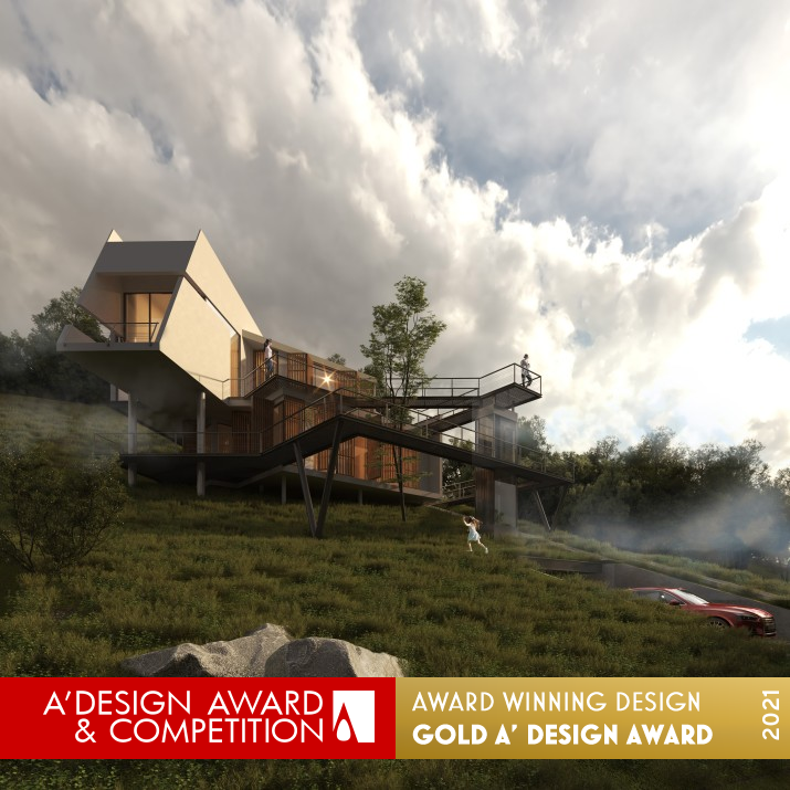 The Bridge House Private Residential by Soheil  Afshar Mohammadian Golden Architecture, Building and Structure Design Award Winner 2021 