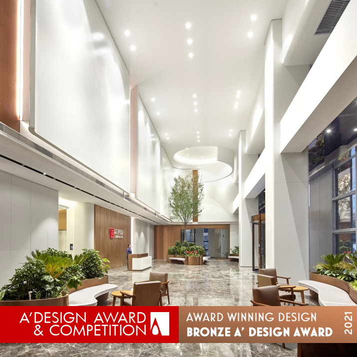 Named of Mountain Lixia Building Office by Muchuan Xu, Minxi Cai and Zhongning Zhang Bronze Interior Space and Exhibition Design Award Winner 2021 