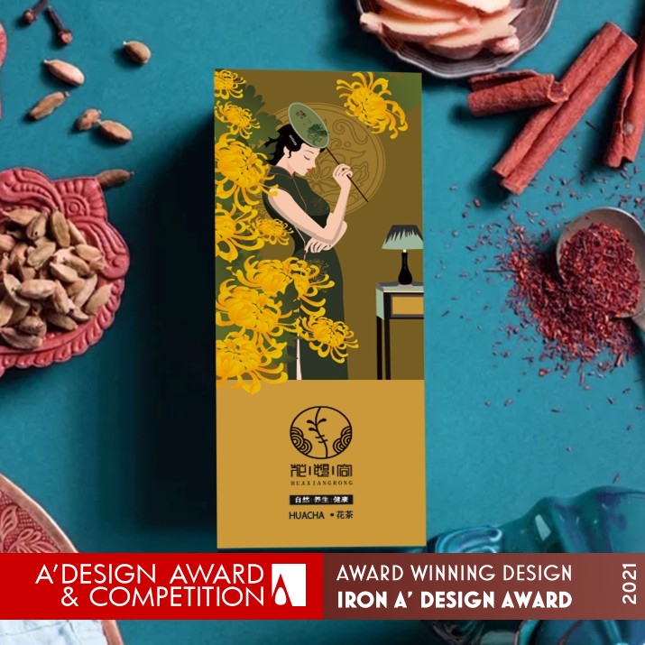 Peaceful Scented Tea Packaging by Wang Jinsheng Iron Packaging Design Award Winner 2021 