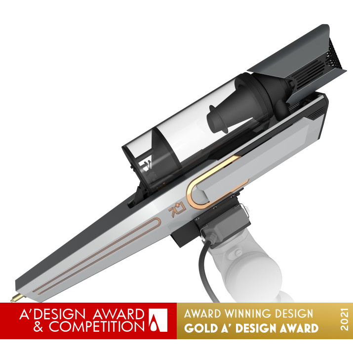 Pellet-X City Building 3D Printer by Fan Wu and Hao Meng Golden Robotics, Automaton and Automation Design Award Winner 2021 