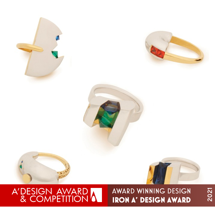 Herism Jewellery Collection by Fan Gao Iron Jewelry Design Award Winner 2021 