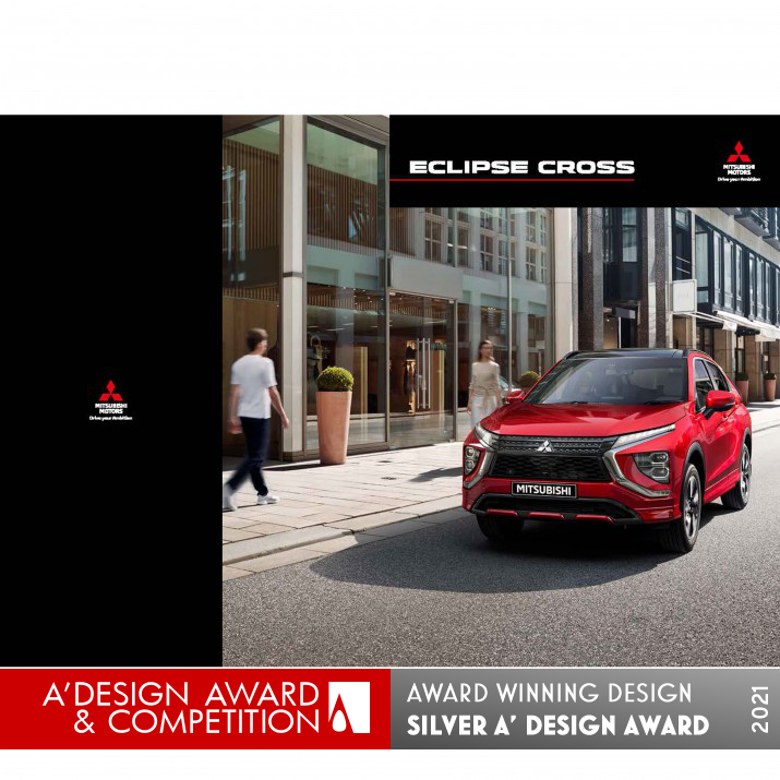Mitsubishi Motors Eclipse Cross Brochures of Car Products and Functions by Noriko Hirai Silver Advertising, Marketing and Communication Design Award Winner 2021 