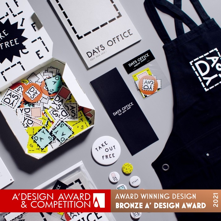 Days Office Corporate Identity by Dodo Design Co., Ltd. Bronze Graphics, Illustration and Visual Communication Design Award Winner 2021 