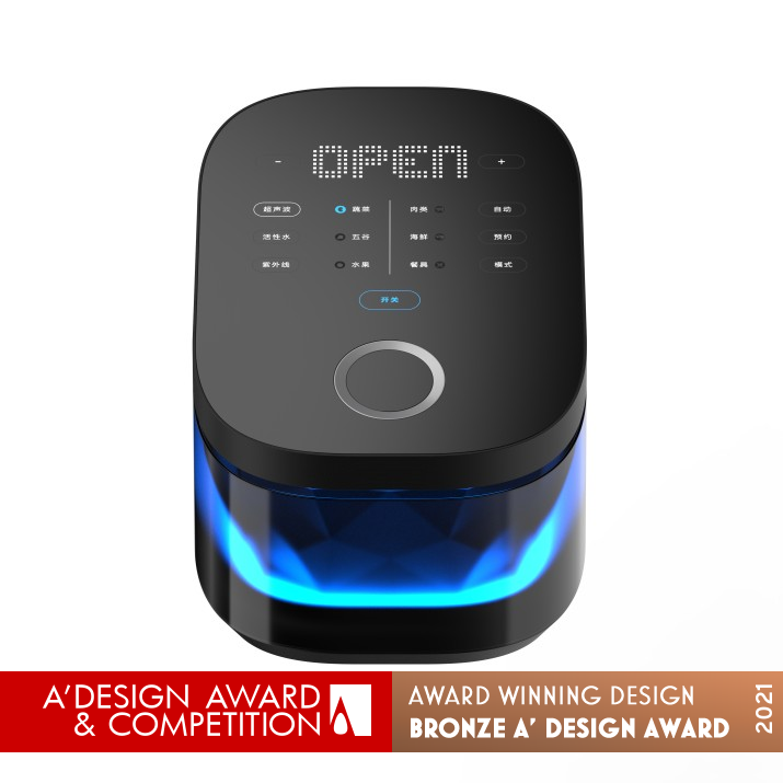 Glacier Food Washing Machine by Xu Chen and Rong Zhang Bronze Bakeware, Tableware, Drinkware and Cookware Design Award Winner 2021 