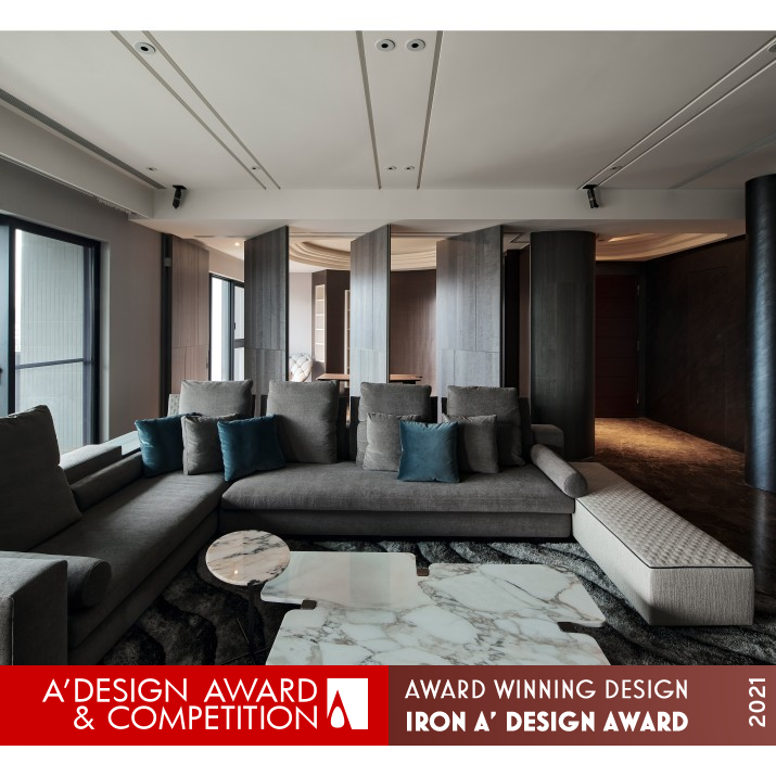 Dim Light Residential Space by Wen-Ching Wu Iron Interior Space and Exhibition Design Award Winner 2021 