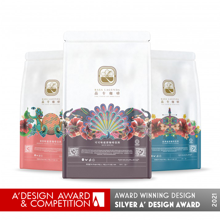 The Taste of Heritage Instant Coffee by Shawn Goh Chin Siang Silver Packaging Design Award Winner 2021 
