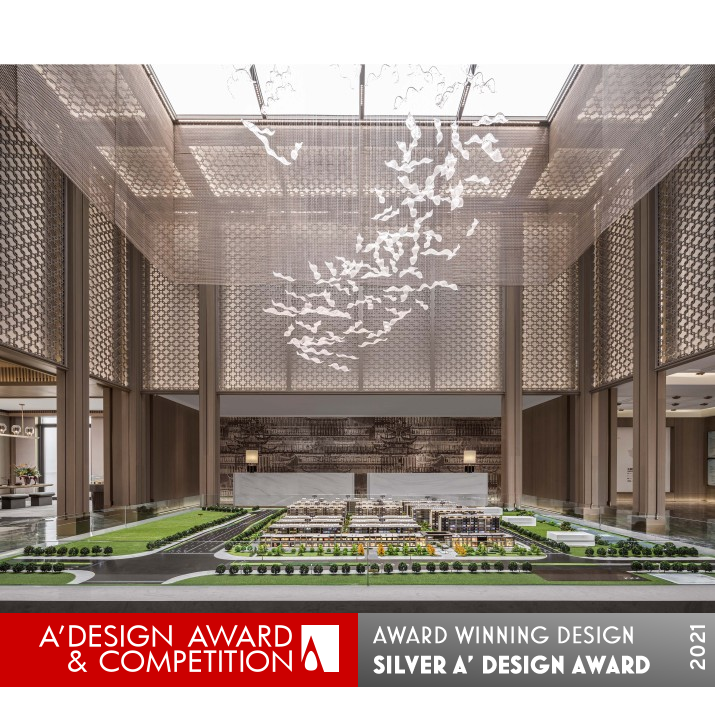 Oriental Classic Sales Center by Li Zhang Silver Interior Space and Exhibition Design Award Winner 2021 