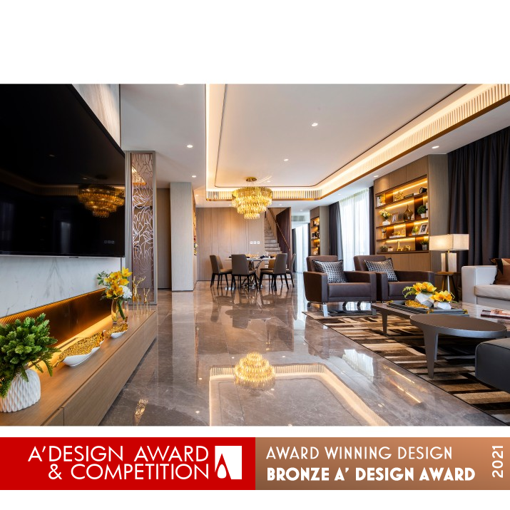 Double Cove Penthouse  Apartment by Cameron Kam Hin Lun Bronze Interior Space and Exhibition Design Award Winner 2021 