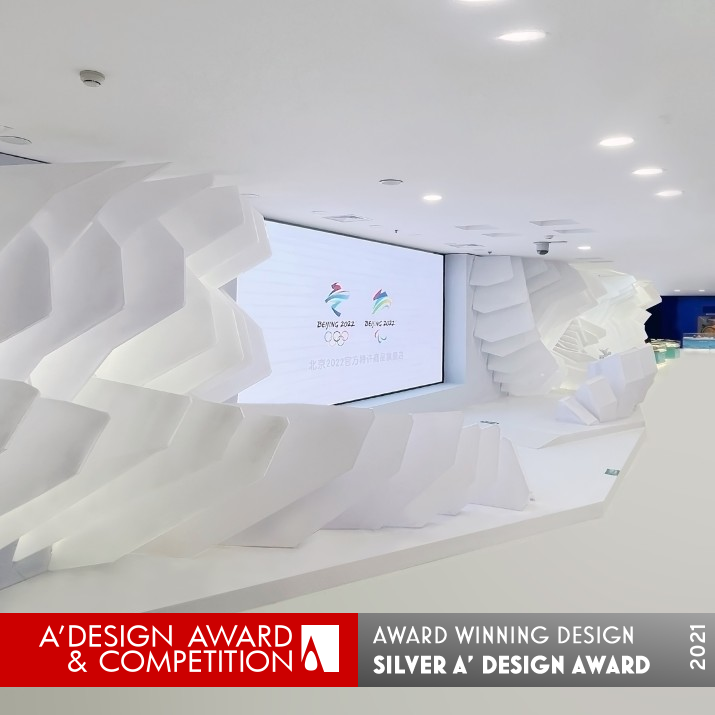 Beijing Winter Olympics Flagship Store Commercial Space Design by Xiaolu Zhang Silver Interior Space and Exhibition Design Award Winner 2021 