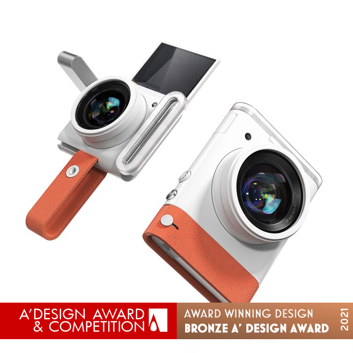 Vocam Vlog Camera by Chenchen Fan Bronze Video and Broadcasting Equipment Design Award Winner 2021 