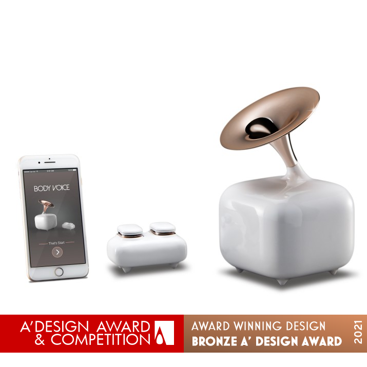Body Voice Innovative Devices by Lihsing Wang and Yulin Tsai Bronze Digital and Electronic Device Design Award Winner 2021 