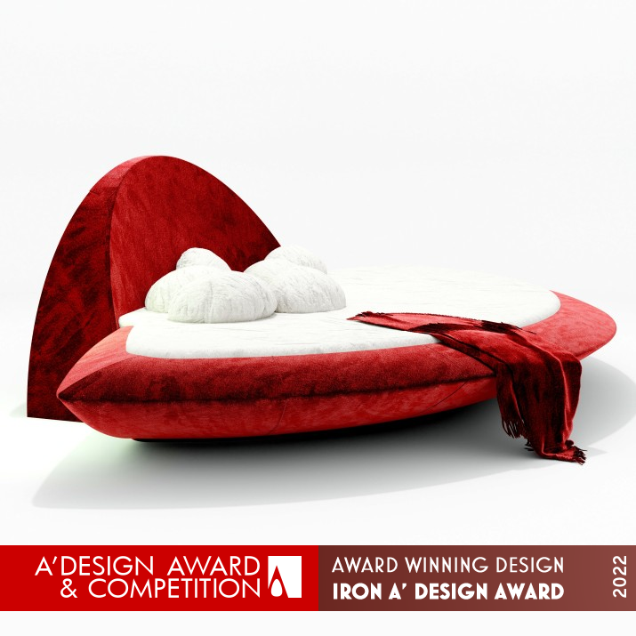 Pearl Inna Bed by Igor Borovyk Iron Furniture Design Award Winner 2022 