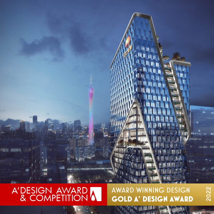 37 Interactive Entertainment HQ Highrise Building by Guowei Zhang Golden Architecture, Building and Structure Design Award Winner 2022 
