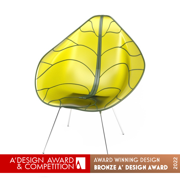 Cyclamen Chair by Rozalia Ioannidou Bronze Furniture Design Award Winner 2022 