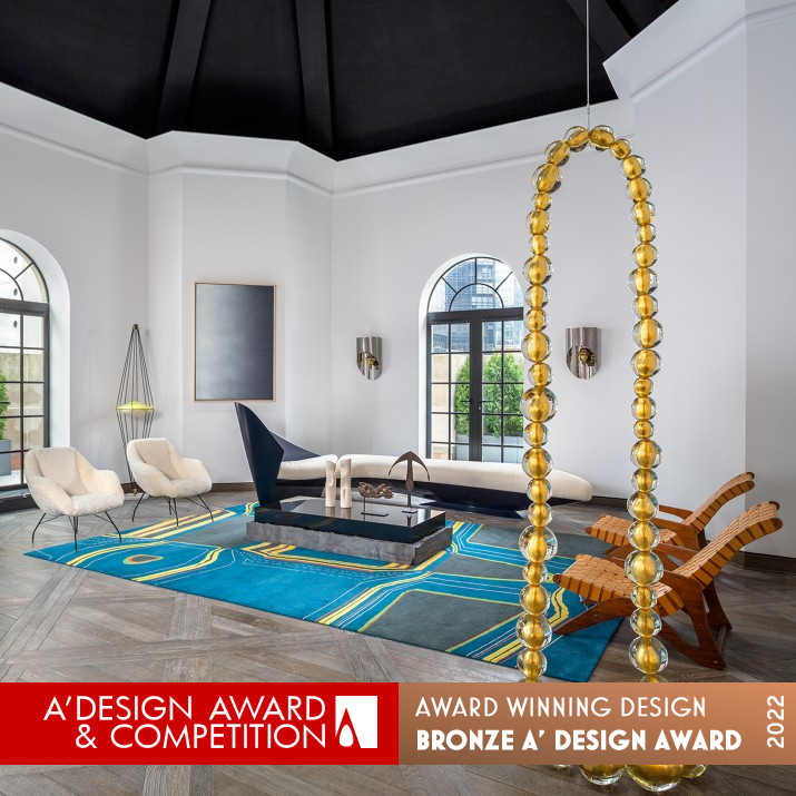 Steinway Penthouse Design and Art Exhibition by FrenchCalifornia Bronze Interior Space and Exhibition Design Award Winner 2022 