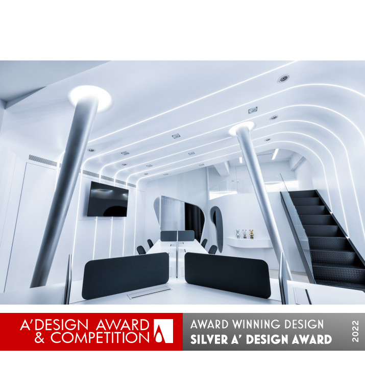Space Travel Technology Office by Ciro Liu Silver Interior Space and Exhibition Design Award Winner 2022 