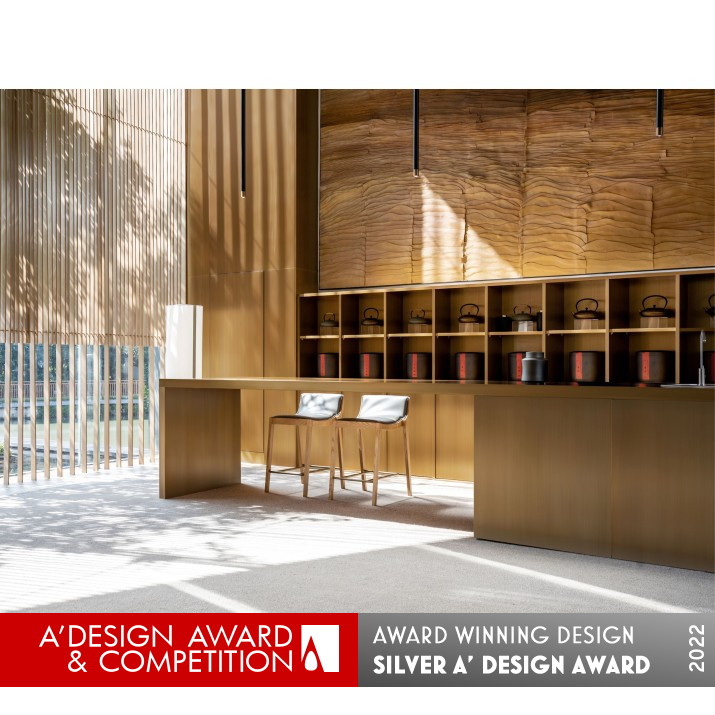 Ningbo Zhonghai Salles Center by Tianwen Sun Silver Interior Space and Exhibition Design Award Winner 2022 