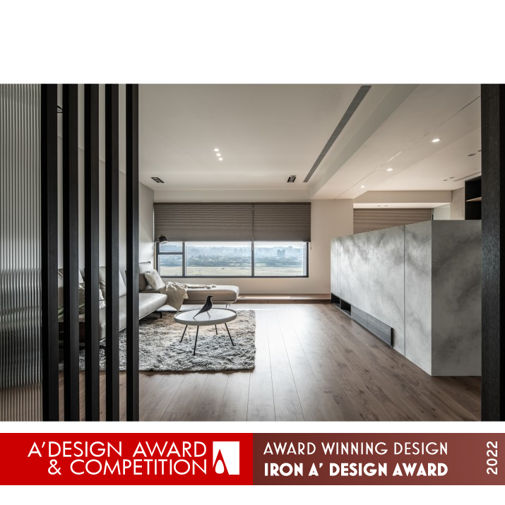 Sense of Peace Residential by Derson Chiu Iron Interior Space and Exhibition Design Award Winner 2022 