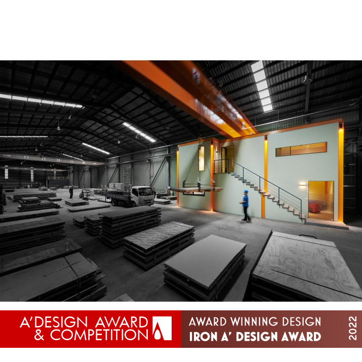 H Space Office Interior Design by Chien Ming Lai and Jun Ru Chen Iron Interior Space and Exhibition Design Award Winner 2022 