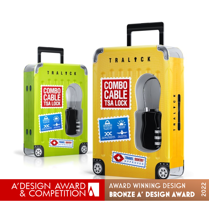 Tralock Lock Packaging by Bakhtiyar Baimurzayev Bronze Packaging Design Award Winner 2022 