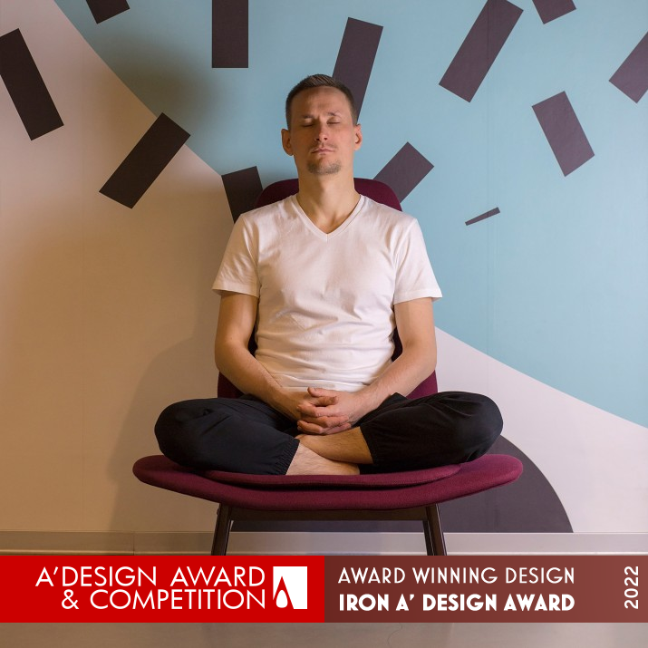 Brahma Meditation Chair by Ilya Legchatov Iron Furniture Design Award Winner 2022 