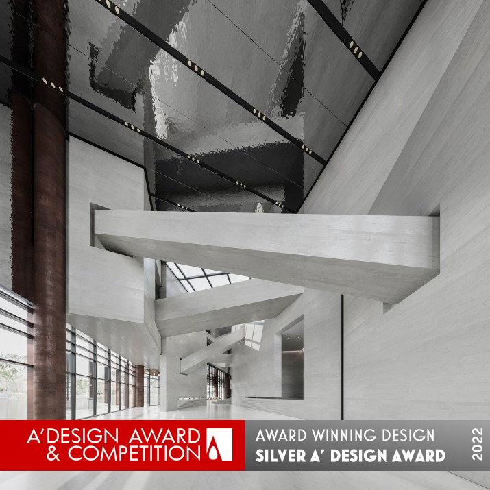 Qingdao Steel Fortress Conceptual Showroom by Robin Wang Silver Interior Space and Exhibition Design Award Winner 2022 