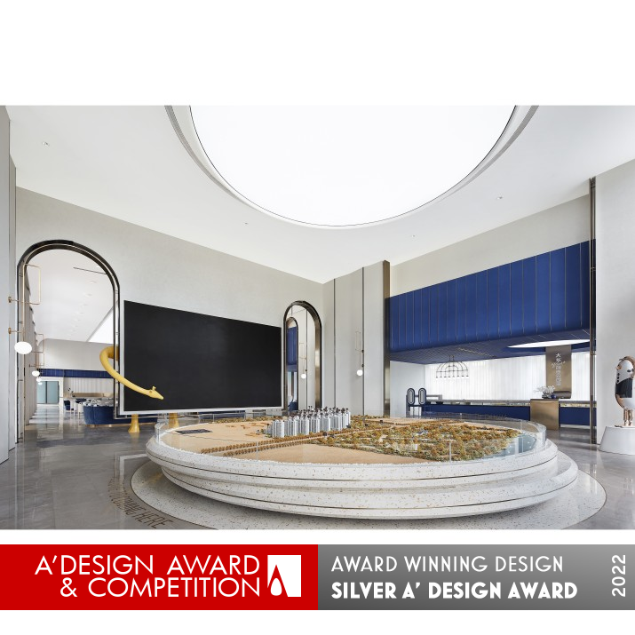 Dahua Jardin De Longchamp Sales Center by Cima Design Silver Interior Space and Exhibition Design Award Winner 2022 