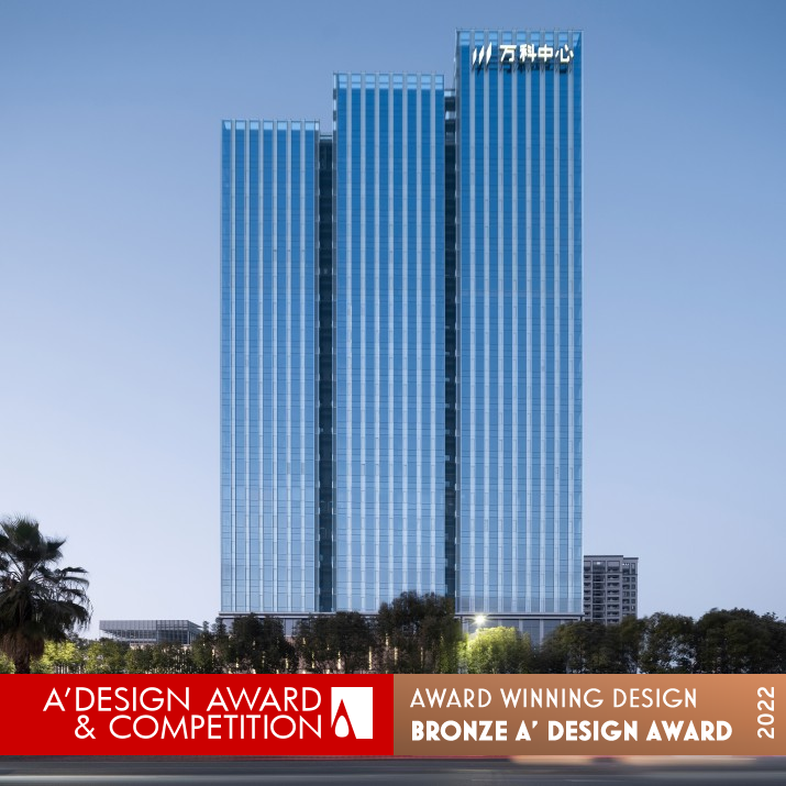 Wenzhou Vanke Center Commerce and Office Building by Feng Cheng Bronze Architecture, Building and Structure Design Award Winner 2022 