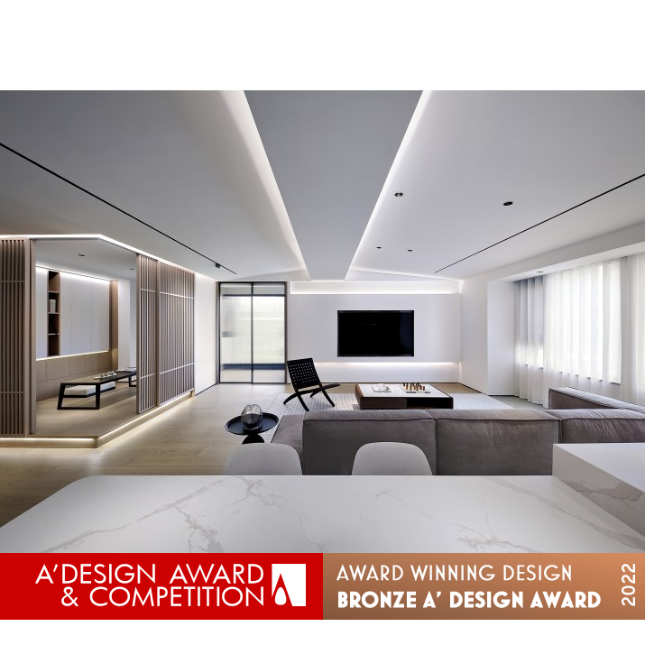 No Restriction Residential House by Yu Fei Bronze Interior Space and Exhibition Design Award Winner 2022 