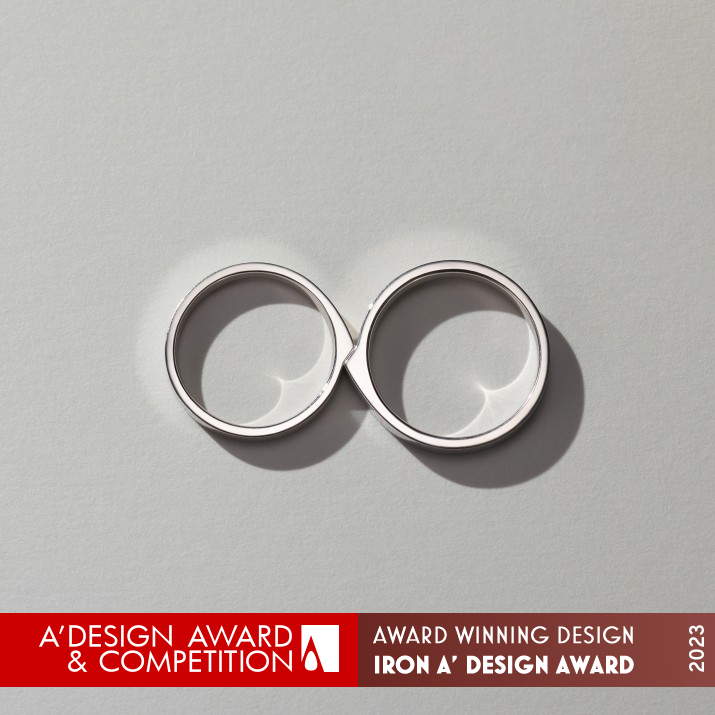 Moebius Ring by Aram Go Iron Jewelry Design Award Winner 2023 