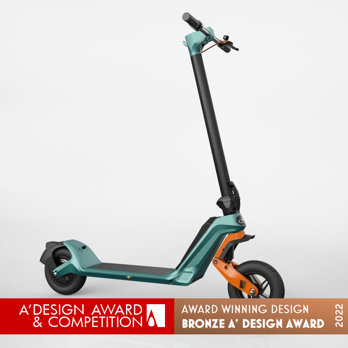 Fiido B2 Folding Electric Scooter by Fiido Technology Devolopment Bronze Vehicle, Mobility and Transportation Design Award Winner 2022 