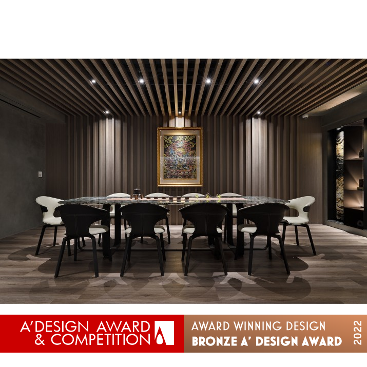 Light and Shadow Office by Tuo Ying Design Company Bronze Interior Space and Exhibition Design Award Winner 2022 