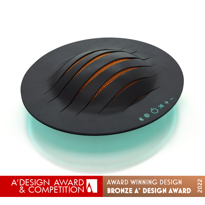 Volca Speaker by Esmail Ghadrdani Bronze Audio and Sound Equipment Design Award Winner 2022 