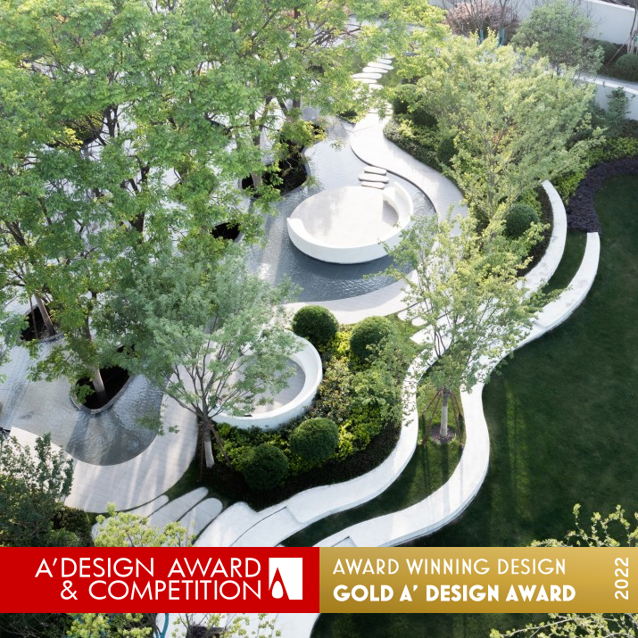 Times Mansion Residential Exhibition Area  by Hu Sun - S.P.I Golden Landscape Planning and Garden Design Award Winner 2022 