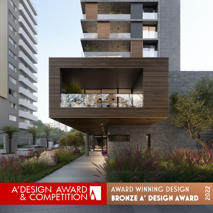 Sant Andrea Residential Bulding by Alberto Torres Bronze Architecture, Building and Structure Design Award Winner 2022 