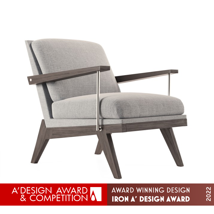 601 Lounge Chair by Fabrizio Constanza Iron Furniture Design Award Winner 2022 