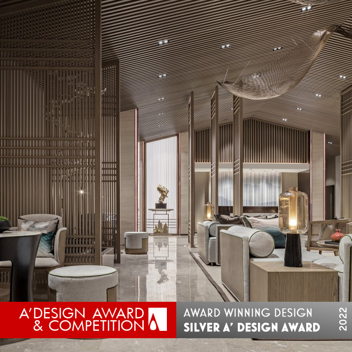 Cindare Xiyue Mansion Sales Center by Yirong Yang Silver Interior Space and Exhibition Design Award Winner 2022 