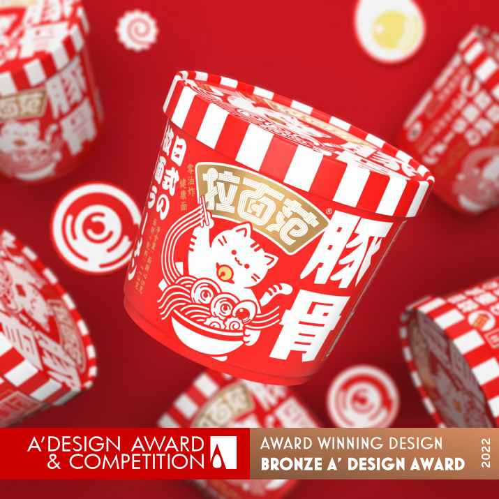 Ramen Fan Instant Noodles Packaging by Tiger Pan Bronze Packaging Design Award Winner 2022 