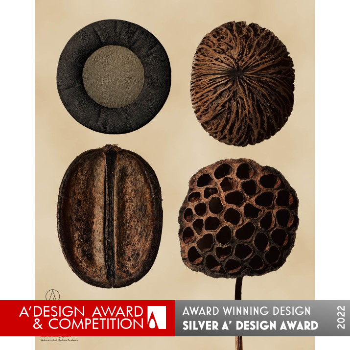 Audio Technica Excellence Poster by Ligh. Silver Graphics, Illustration and Visual Communication Design Award Winner 2022 