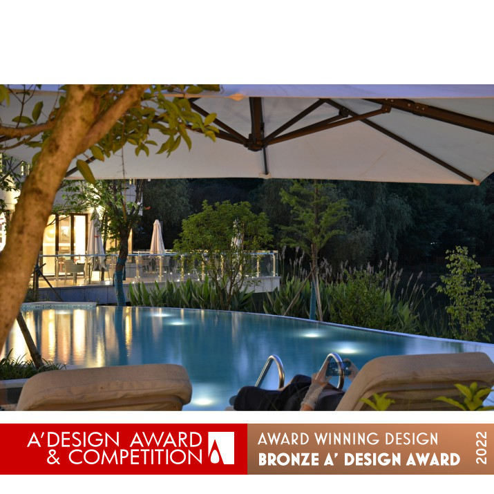 Blossom House Luxury Urban Resort Hotel by Shanghai Beyong Design Bronze Landscape Planning and Garden Design Award Winner 2022 