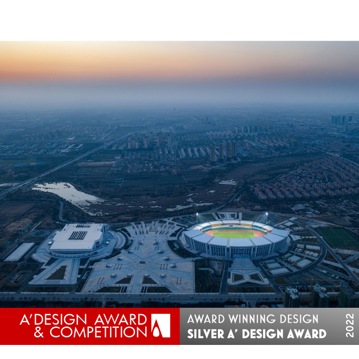 Qingdao Pingdu Olympic Center Sport Venue by Jian Wu Silver Architecture, Building and Structure Design Award Winner 2022 