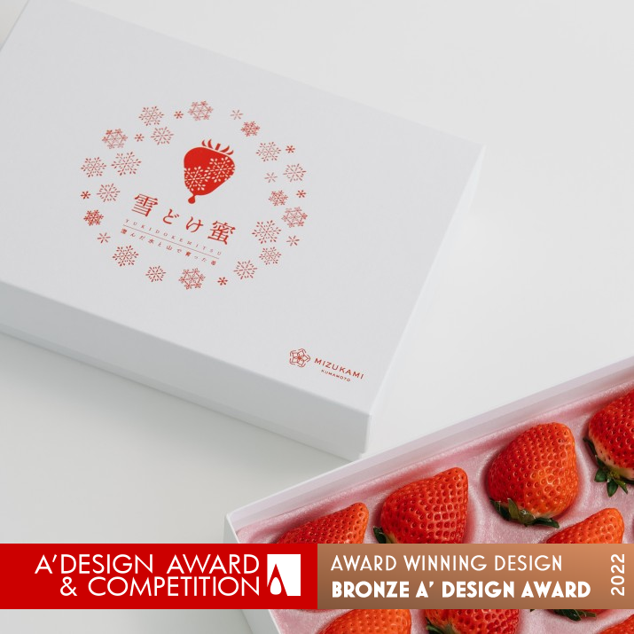 Yukidoke Mitsu Fruits Package by Shingo Furusho Bronze Packaging Design Award Winner 2022 