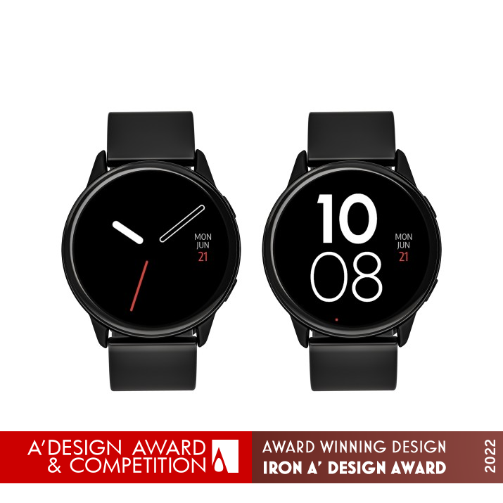 Sim Code Digi Smartwatch Face by Alex Pan Yong Iron Interface, Interaction and User Experience Design Award Winner 2022 