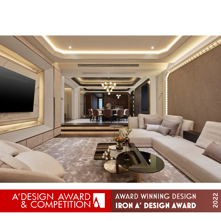 Gleaming Dimension Residence by Clement Tung Jeun Cheng Iron Interior Space and Exhibition Design Award Winner 2022 