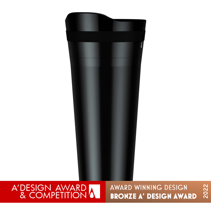 Qterra Craft Travel Mug by Pierre Baston, Raeshon McNeil and Patrick Bailey Bronze Bakeware, Tableware, Drinkware and Cookware Design Award Winner 2022 