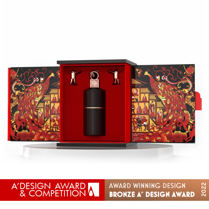 Dahan Guanfang Liquor Packaging by Lijuan Zhang Bronze Packaging Design Award Winner 2022 