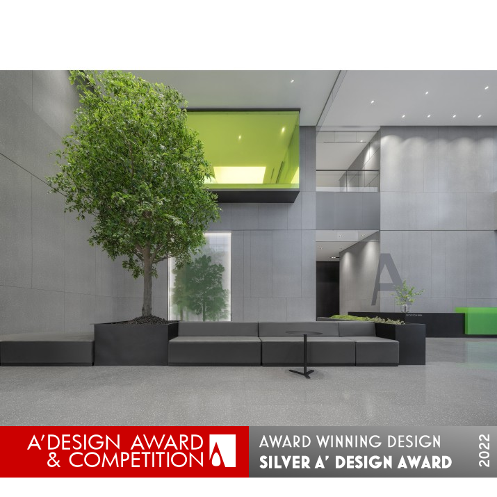 Expobay Office Showroom by idodesign.cn Silver Interior Space and Exhibition Design Award Winner 2022 