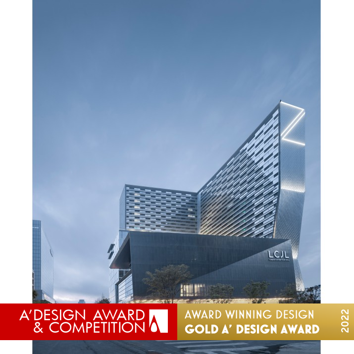 Taizhou Z Center Office Building by Wei Zhang - gad Golden Architecture, Building and Structure Design Award Winner 2022 