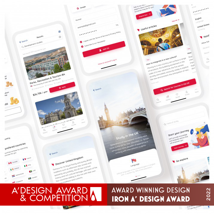 Edvoy Educational Platform by Artur Konariev Iron Mobile Technologies, Applications and Software Design Award Winner 2022 
